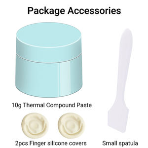 JEYI fabrika yüksek performans 10W/mK termal macun 10g pembe silikon gres CPU GPU soğutucu ısı emici soğutma için stokta - Product Image 4