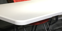 Tables pliantes 150 cm x 60 cm, table de banquet droite de 6 pieds, tables de fête commerciales de 6 pieds, table pliante de 6 pieds