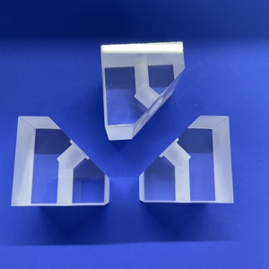 Tùy chỉnh K9 Sight Glass quang học rõ ràng ống kính thạch anh hợp nhất thủy tinh thạch anh tấm kính lúp - Product Image 2