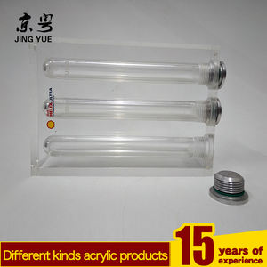 Modern Luxury Eco-Friendly Recyclable Clear Acrylic Body <b>Display</b> <b>Rack</b> High Precision Drilled Holes Custom Factory Polished Water - Product Image 3