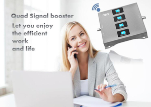 Nhà Máy Giá Quad Band di động tín hiệu Repeater 2G 3G 4G 800 900 1800 2100MHz Tần số điện thoại trong nhà tín hiệu Booster - Product Image 5