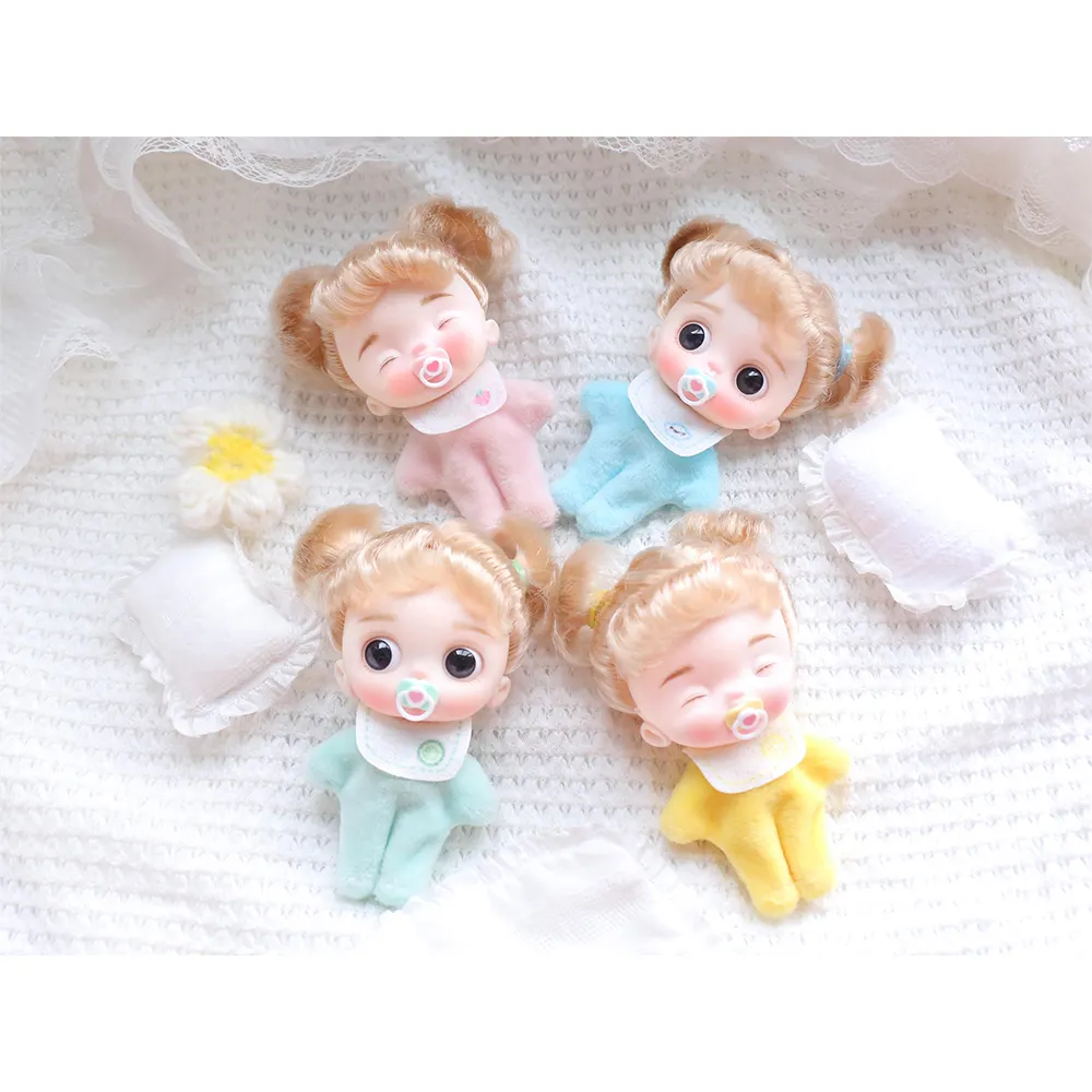 Huiye Kids Toys Interaktive Baby puppen Spielzeug Mini Puppe für Mädchen und Jungen Reborn Puppe Spielzeug Geschenk für Kinder