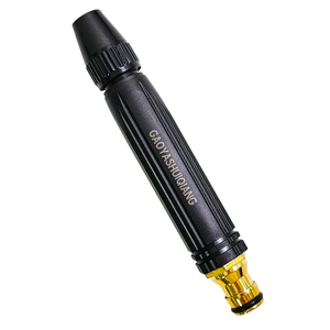 Pistolet à eau haute <span class=keywords><strong>pression</strong></span> robuste - <span class=keywords><strong>Buse</strong></span> de pulvérisation réglable pour le lavage de voitures, <span class=keywords><strong>buse</strong></span> de tuyau d'arrosage - Product Image 2