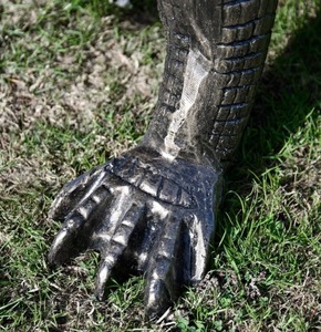 ขายส่งโบราณออกแบบสวนประติมากรรมจระเข้สําริดสําหรับตกแต่งสวนเพื่อขาย - Product Image 3