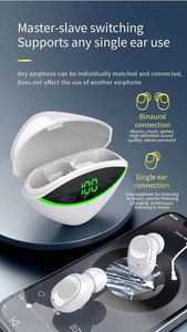 Écouteurs sans fil TWS Y-0 à LED respirante, étanches, Bluetooth 5.3, intra-auriculaires – Meilleures ventes - Product Image 2