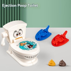 Creativo Mini Inodoro Catapulta Juguete Divertido Novela Escritorio Disparar Juego para Niños Nueva Familia Parodia Juguetes Tricky Hecho de Plástico Duradero - Product Image 5