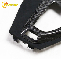 Cache de console de voiture en fibre de carbone pour BMW F87 M2 Competition M2 CS, garniture de panneau de levier de vitesses pour l'intérieur