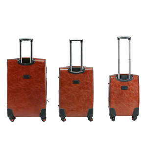 Liquidation vente à la mode coque dure bagage à main chariot sac de voyage petites valises à bagages en cuir avec poche pour ordinateur portable - Product Image 1
