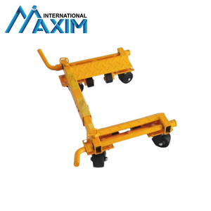 Chariot de voiture, patin, vérin de positionnement, pompe à pied, rouleau de levage de pneu hydraulique, chariot de levage, 4 roulettes - Product Image 2