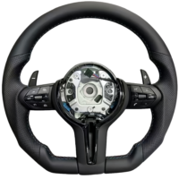 Volant de voiture en cuir perforé noir de style M pour BMW F30 F20 F10 F15 F36 F22 F25 F32 M3 M5 E46 E70 E90 E91