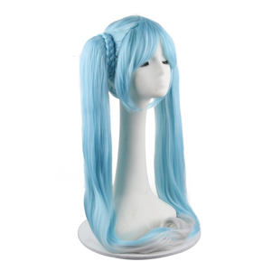 Peluca de <span class=keywords><strong>Cosplay</strong></span> Premium fibra sintética de alta temperatura sin encaje <span class=keywords><strong>Cosplay</strong></span> esencial - Product Image 2