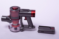 Aspirateur sans fil pour sols avec sortie d'air HEPA, aspiration de 8 à 23 kPa et batterie de 2200 mAh