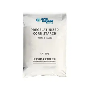 Pregelatinized corn Starch for BBQ Charcoal bonding