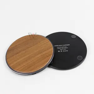 2025 nouvelle charge rapide 10W Portable bois bambou chargeur <span class=keywords><strong>sans</strong></span> <span class=keywords><strong>fil</strong></span> téléphone portable chargeur pour <span class=keywords><strong>iPhone</strong></span> <span class=keywords><strong>11</strong></span> - Product Image 1
