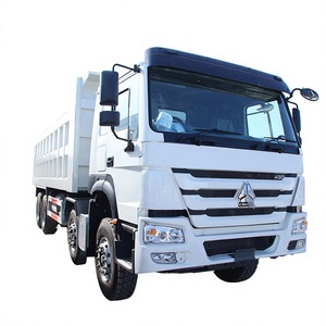 รถดัมพ์ 8x4 12 ล้อ ใหม่ Sinotruck Howo ขับเคลื่อนซ้าย เครื่องยนต์ดีเซล จัดส่งฟรี - Product Image 1