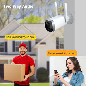 Telecamera di <span class=keywords><strong>sorveglianza</strong></span> domestica IP WiFi telecamera di sicurezza esterna Wireless per visione notturna 1080P telecamera alimentata a batteria ricaricabile da 5200mAh - Product Image 3