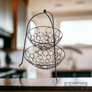 Wholesale Supply Decorative <b>Wire</b> Metal <b>Basket</b> <b>for</b> Fruit Bread Snacks and Home <b>Storage</b> Organization Available at Best Price - Product Image 2