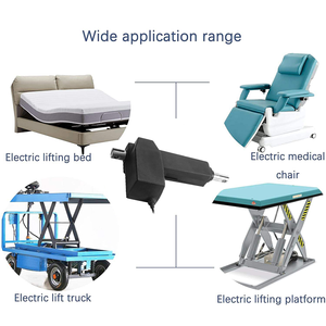 Actionneurs linéaires médicaux à faible bruit, vente chaude, vitesse rapide, actionneur de fauteuil dentaire, course longue, table électrique, tige de poussée et de traction - Product Image 6