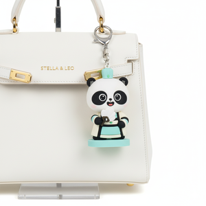 شخصية مخصصة من السيليكون ثلاثية الأبعاد شخصيات باندا كرتونية لينة من البلاستيك والمطاط لعبة مكتب ديكور تمثال - Product Image 6