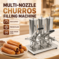 Machine à churros avec logo personnalisé, fabrication OEM, en acier inoxydable