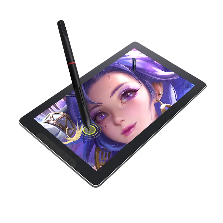 hot sale professional interactive lcd graphic digital touch screen pen display design battery free drawing tablet