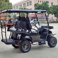 Kart à batterie au lithium 48V 72V homologué pour la route tout-terrain, buggy 4 places, carrito de golf électrique
