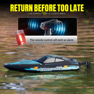 Rc thuyền Highspeed điều khiển từ xa đua thuyền mô hình đồ chơi RC tàu cao tốc không thấm nước - Product Image 6