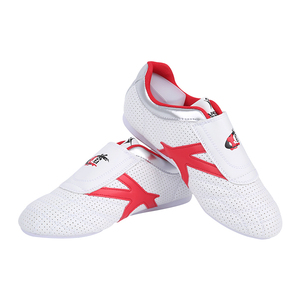 Wklf — chaussures en cuir PU de haute qualité, antidérapantes, confortables et durables, avec semelle en caoutchouc, vente en gros, art martiaux - Product Image 5