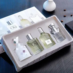 Juego de Perfume para hombre, de plata, de montaña, Primavera, fragante, explosión roja, cuatro unidades