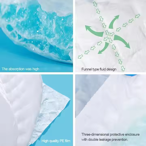 Pañales <span class=keywords><strong>de</strong></span> Bebé Personalizados Unisoft <span class=keywords><strong>de</strong></span> Grado A, Marca OEM Softcare, Pañales Ultrafinos Súper Absorbentes - Product Image 5
