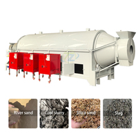 Nouveau sécheur à tambour continu en acier inoxydable pour la transformation alimentaire, contrôlé par PLC, capacité de 1000 unités/lot, certifié ISO/CE