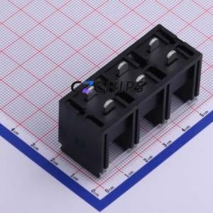 KF88SA-16.0-3P Barrier Terminal Block Through hole Component (THT),P=16mm Connector With Cover Plate 16mm 1x3P Straight Pin - Product Image 2