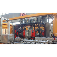 Machine de soufflage par étirage automatique de préformes MERCK pour la fabrication de bouteilles PET, avec PLC Mitsubishi et moteur FESTO, faible coût d'entretien