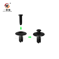 Machine à fabriquer des clips de retenue C25, kit de clips de retenue en plastique pour voiture, clips de retenue à pousser automatiques
