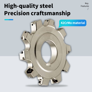 Disque de fraisage arrière <span class=keywords><strong>à</strong></span> 3 côtés SMC 63-250 <span class=keywords><strong>mm</strong></span>, <span class=keywords><strong>fraise</strong></span> <span class=keywords><strong>à</strong></span> rainures en T indexable, inserts MPHT 060304 080305 120408, outil de rainurage CNC, livraison rapide - Product Image 2