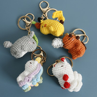 Peluche Capybara au Crochet Fait Main, Adorable Poupée Amigurumi Capy, Animal Relaxant et Décontractant, Cadeau Meme Internet pour Adultes et Enfants, Anime