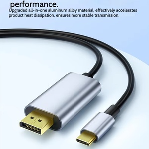 Câble USB-C vers DisplayPort de haute qualité 8K 60Hz, tressé en nylon, pour ordinateur portable, PC, <span class=keywords><strong>TV</strong></span> - Product Image 5