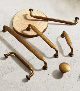 Poignée <span class=keywords><strong>de</strong></span> meuble en alliage <span class=keywords><strong>de</strong></span> zinc bronze style américain, finition vieillie, pour armoires <span class=keywords><strong>de</strong></span> cuisine - Grande Vente - Product Image 1