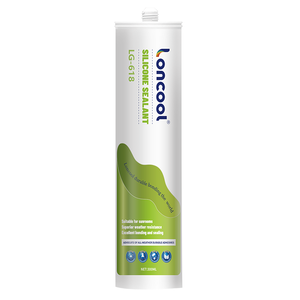 LONCOOL Mastic <span class=keywords><strong>silicone</strong></span> neutre imperméable pour le calfeutrage des joints de portes et fenêtres, réparation et construction - Product Image 1