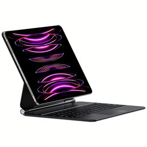 คีย์บอร์ดอัจฉริยะสำหรับ Pro11Inch Air5/<span class=keywords><strong>4</strong></span>/13นิ้ว<span class=keywords><strong>11</strong></span>นิ้วเคสรุ่น10th แม่เหล็ก12.9นิ้วคีย์บอร์ดไร้สาย6/7ขนาดเล็ก - Product Image 1