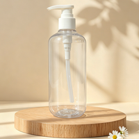 Botol Plastik PET Kosong 350ml Grosir dengan Pompa Lotion untuk Kemasan Sampo dan Body Lotion, Penggunaan Kosmetik Model 81