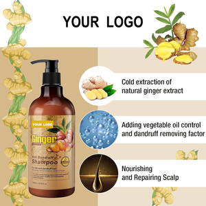 Champú de Jengibre Natural para el Cuidado del Cabello de Marca Privada, Previene la Caída del Cabello, Mejora el Cuero Cabelludo, Fortalece la Raíz, Brillo y Suavidad - Product Image 6