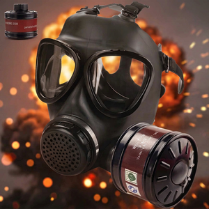 Tactical FNJ05 MF14 Gas Mask Survival Chemical Gas Mask Tactical Gas Mask 40mm Activated <strong>Carbon</strong> <strong>Filter</strong> for Paint - Product Image 1