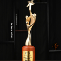 Offre Spéciale Logo créatif personnalisé cadeaux d'affaires solide métal PVC verre cristal récompenses trophées médailles tasses Plaques souvenirs-sport