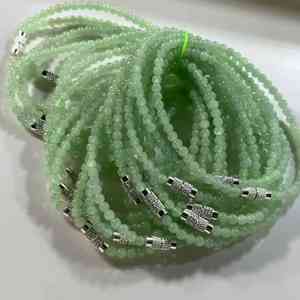 Pulsera de jade <span class=keywords><strong>verde</strong></span> tipo <span class=keywords><strong>Bruma</strong></span>, joyería de piedra natural auténtica con certificado, abalorios de jade curativos de alta calidad - Product Image 1