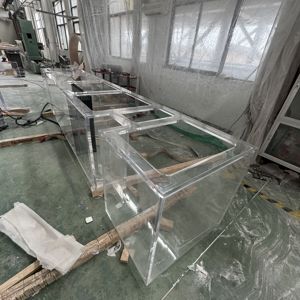 水槽カスタム大型クリアホテルレストランアクリル水槽水族館 - Product Image 3