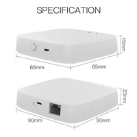 Bssy) Hub passerelle intelligent Tuya Zigbee, application Home Bridge Life, télécommande sans fil, compatible avec Alexa et Google