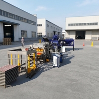 Máquina para Hacer Bloques de Hormigón de 4-9 Pulgadas, Máquina Automática para Fabricar Ladrillos Entrabados QT6-15, Maquinaria para Hacer Adoquines y Bordillos