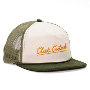 Gorras Trucker Personalizadas de Algodón de 5 Paneles con Logotipo Bordado en Dos Tonos y Malla Trasera - Product Image 3
