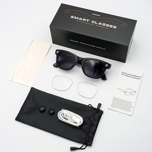 Lunettes Intelligentes GS4 <span class=keywords><strong>MAX</strong></span> 8MP à Double Objectif 2026, Vidéo HD 1080P avec Caméra, Audio Open-Ear, IP67, pour Vente en Gros B2B et OEM - Product Image 6